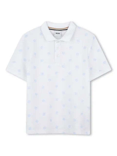 BOSS Kidswear short-sleeved polo shirt