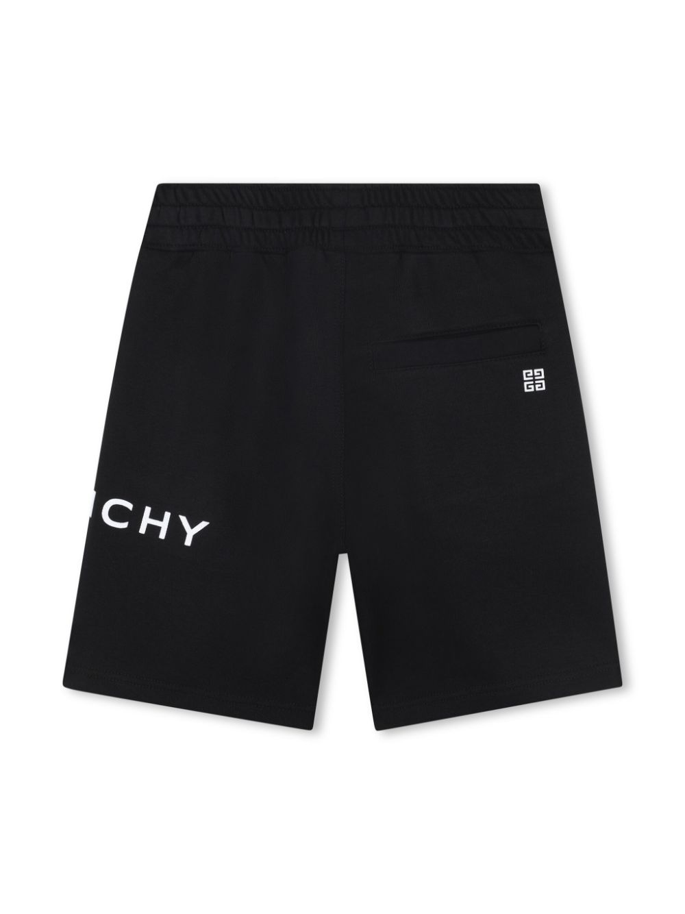 Givenchy Kids logo-print shorts - Zwart