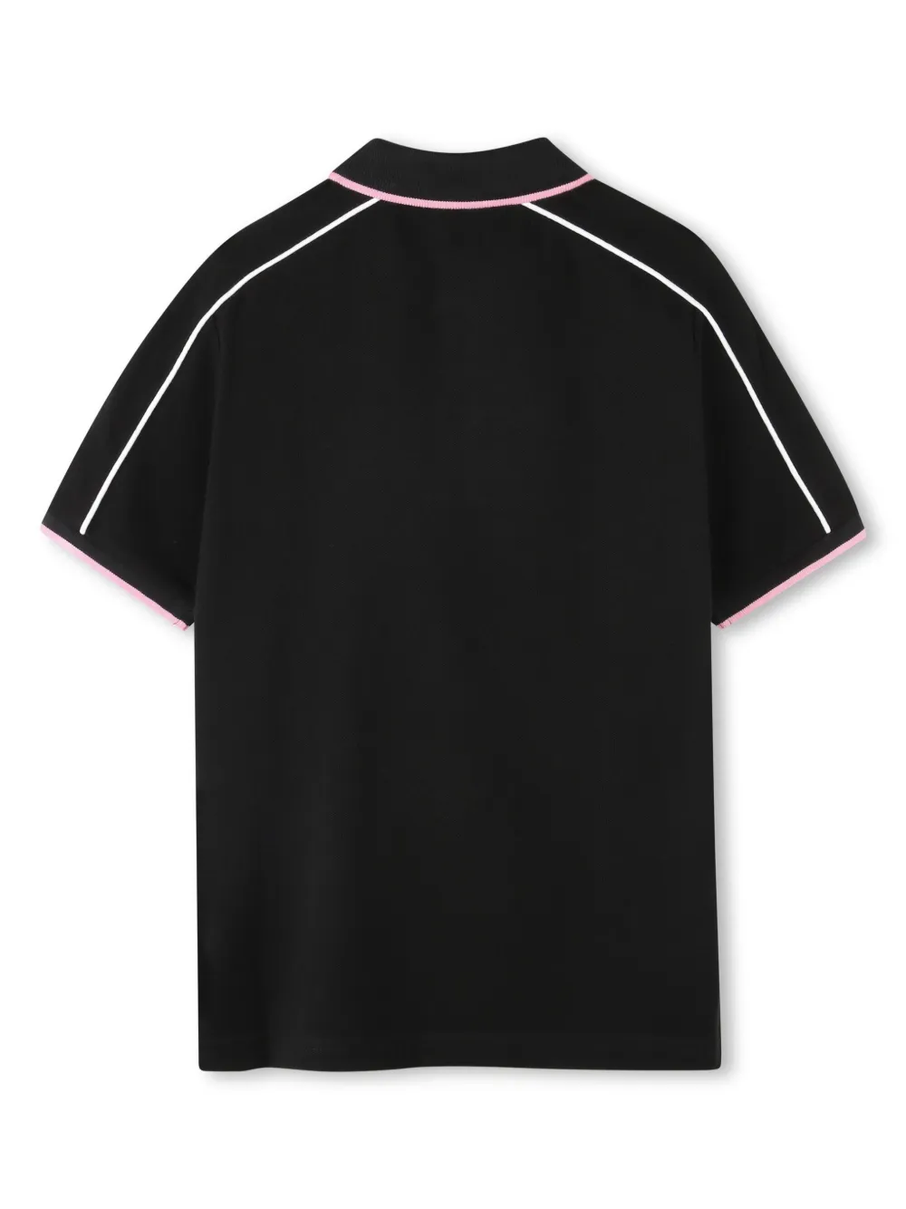 BOSS Kidswear Poloshirt met korte mouwen - Zwart