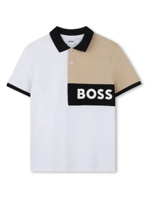 BOSS Kidswear colourblock shorts set
