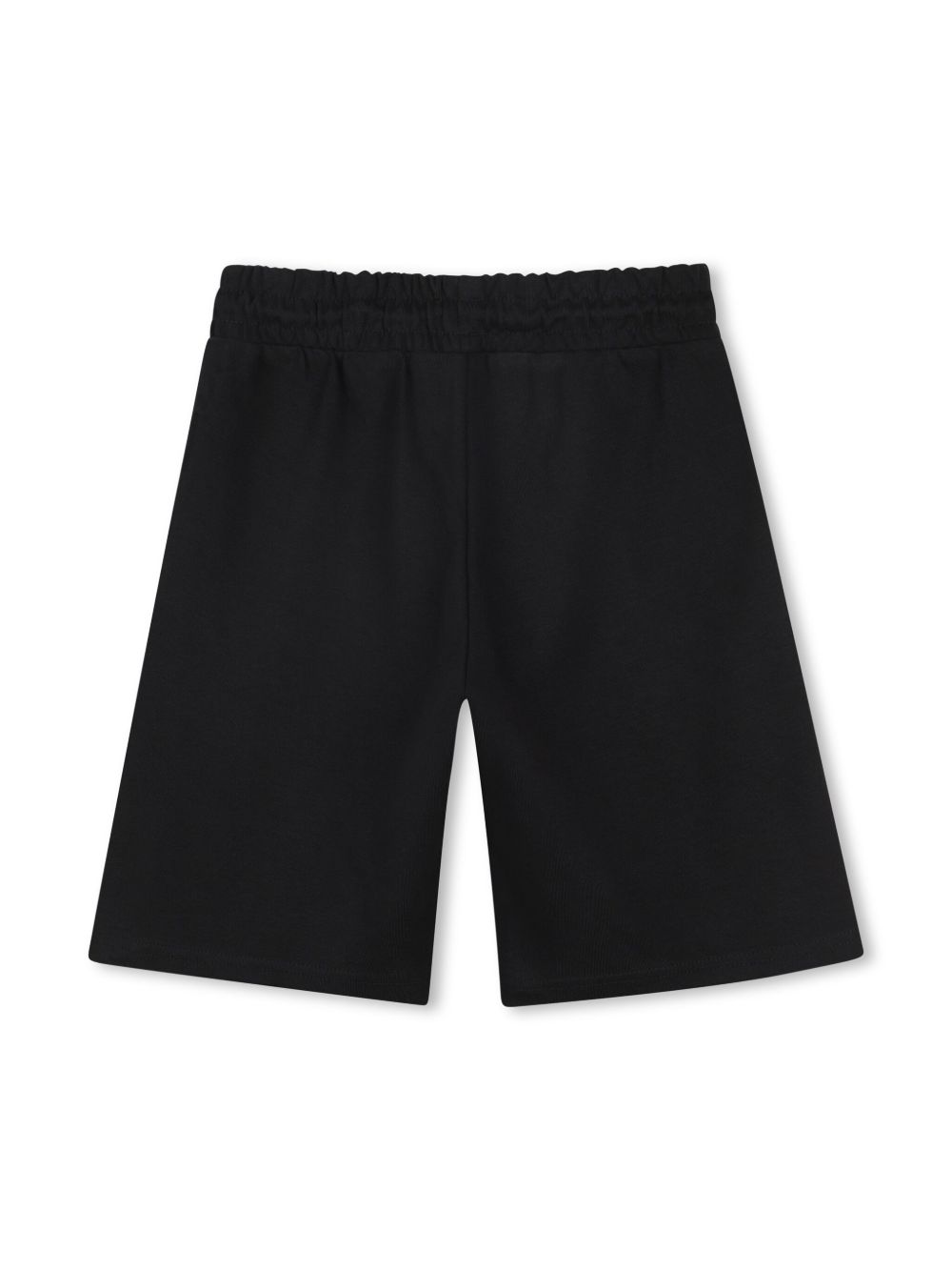 BOSS Kidswear Shorts met colourblocking - Zwart