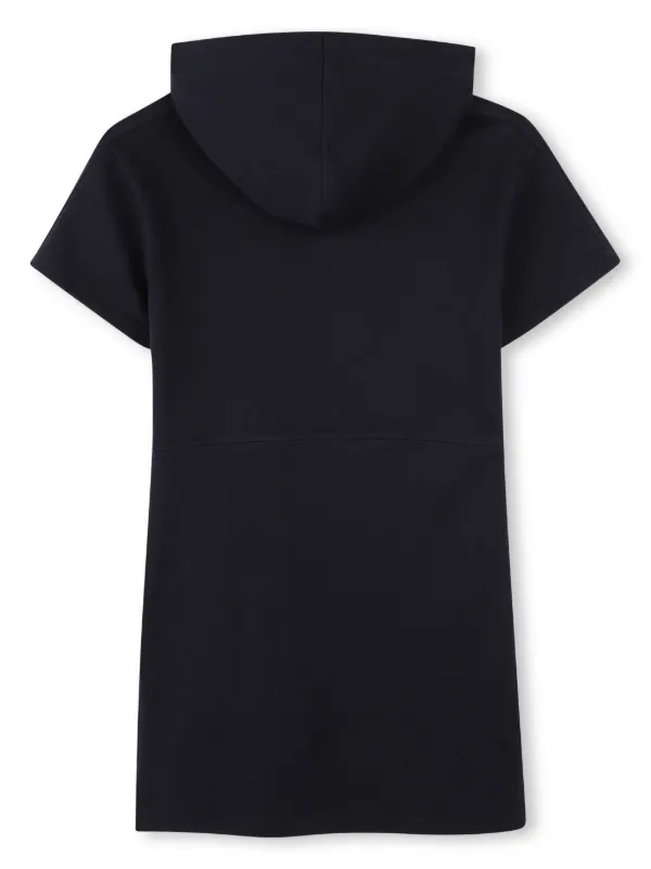 sachin and babi light blue dress Grey Korean Split Hoodie Long Sweater Dress for Women - Simple, Lazy, and Elegant with Drawstring Hood and Long Sleeves