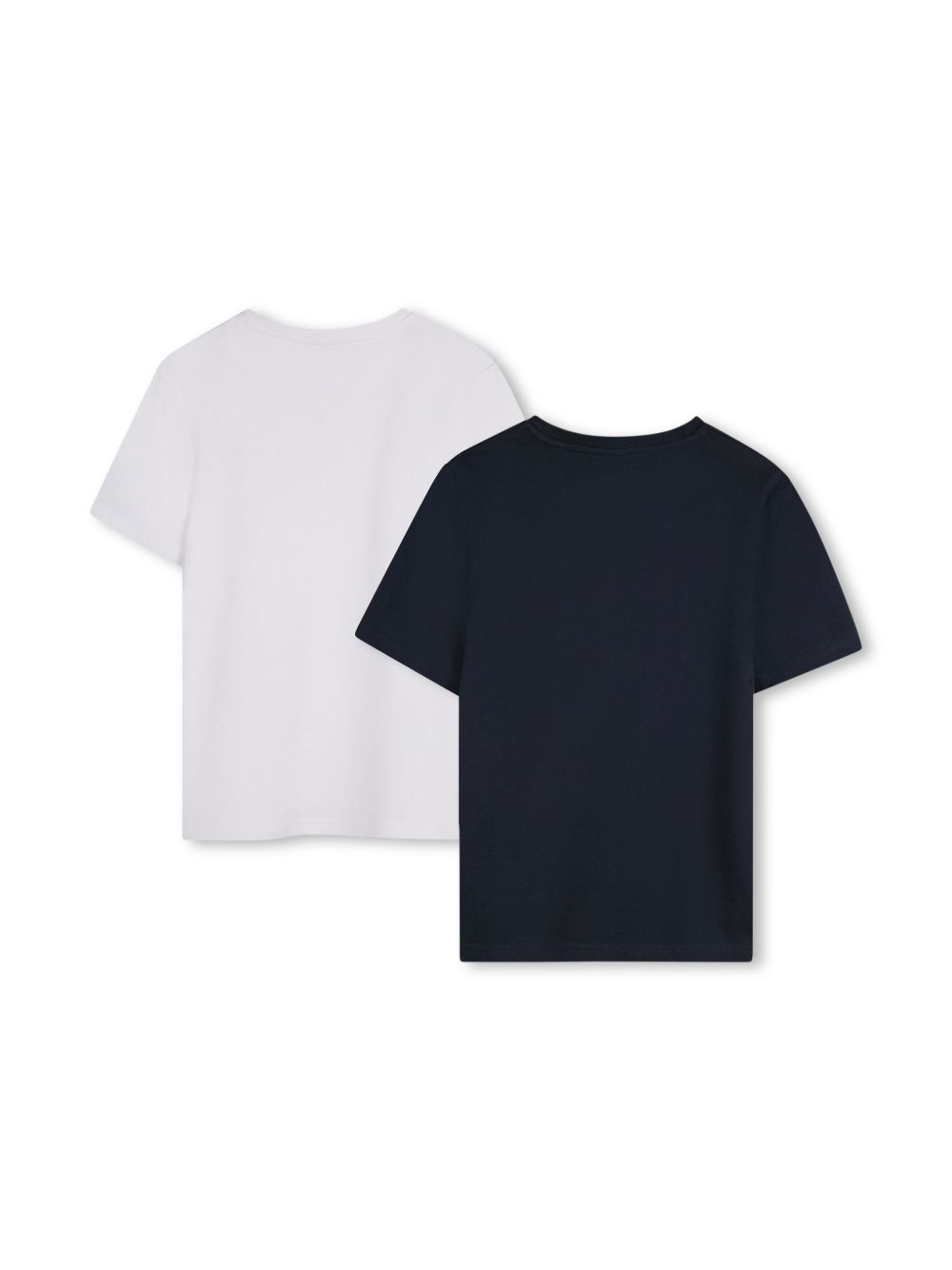 BOSS Kidswear Twee T-shirts met logoprint - Blauw