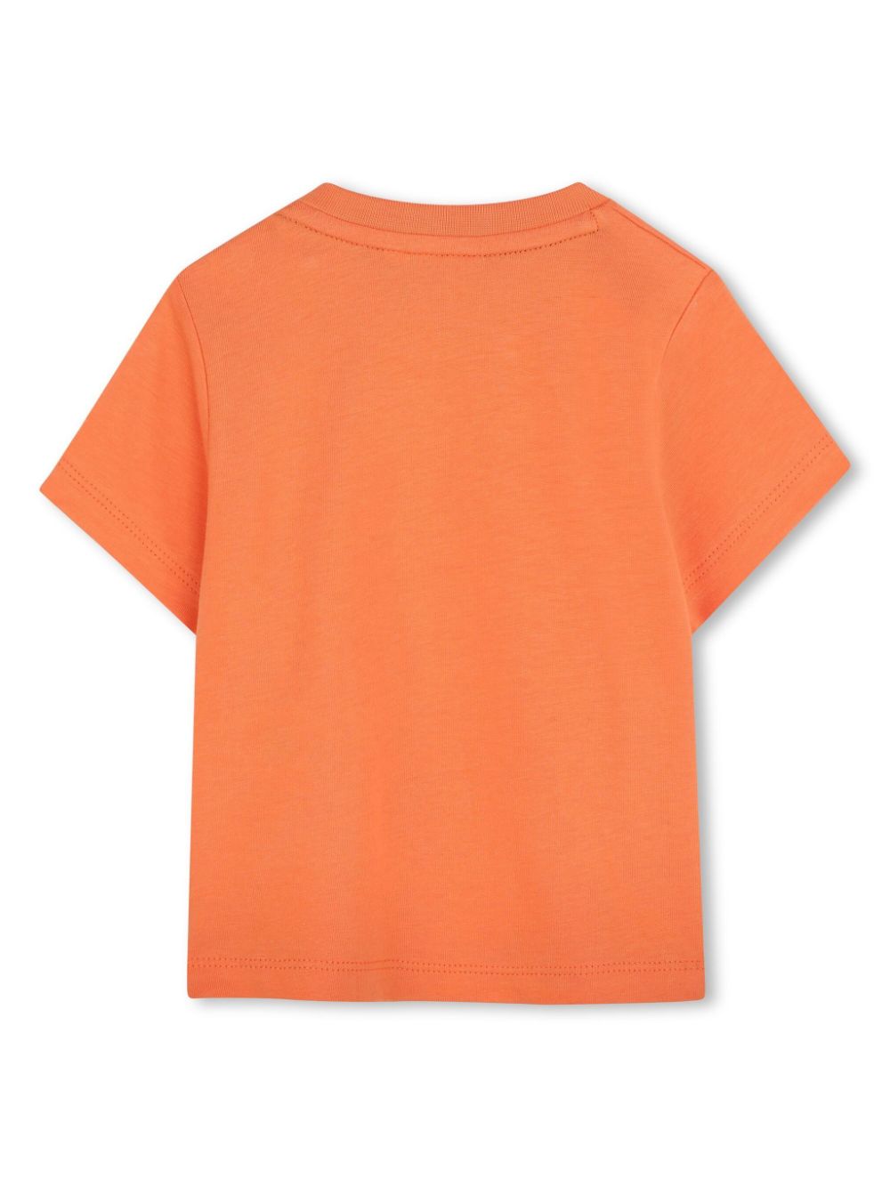 BOSS Kidswear T-shirt met print - Oranje