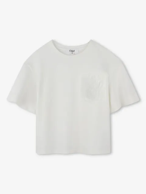 Chloé Kids playera manga corta