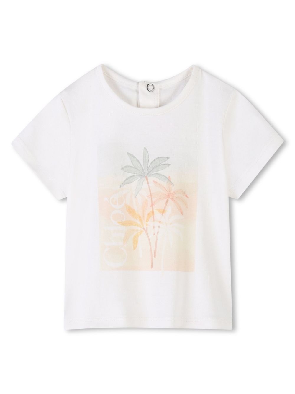 Chloé Kids short-sleeved T-shirt - White