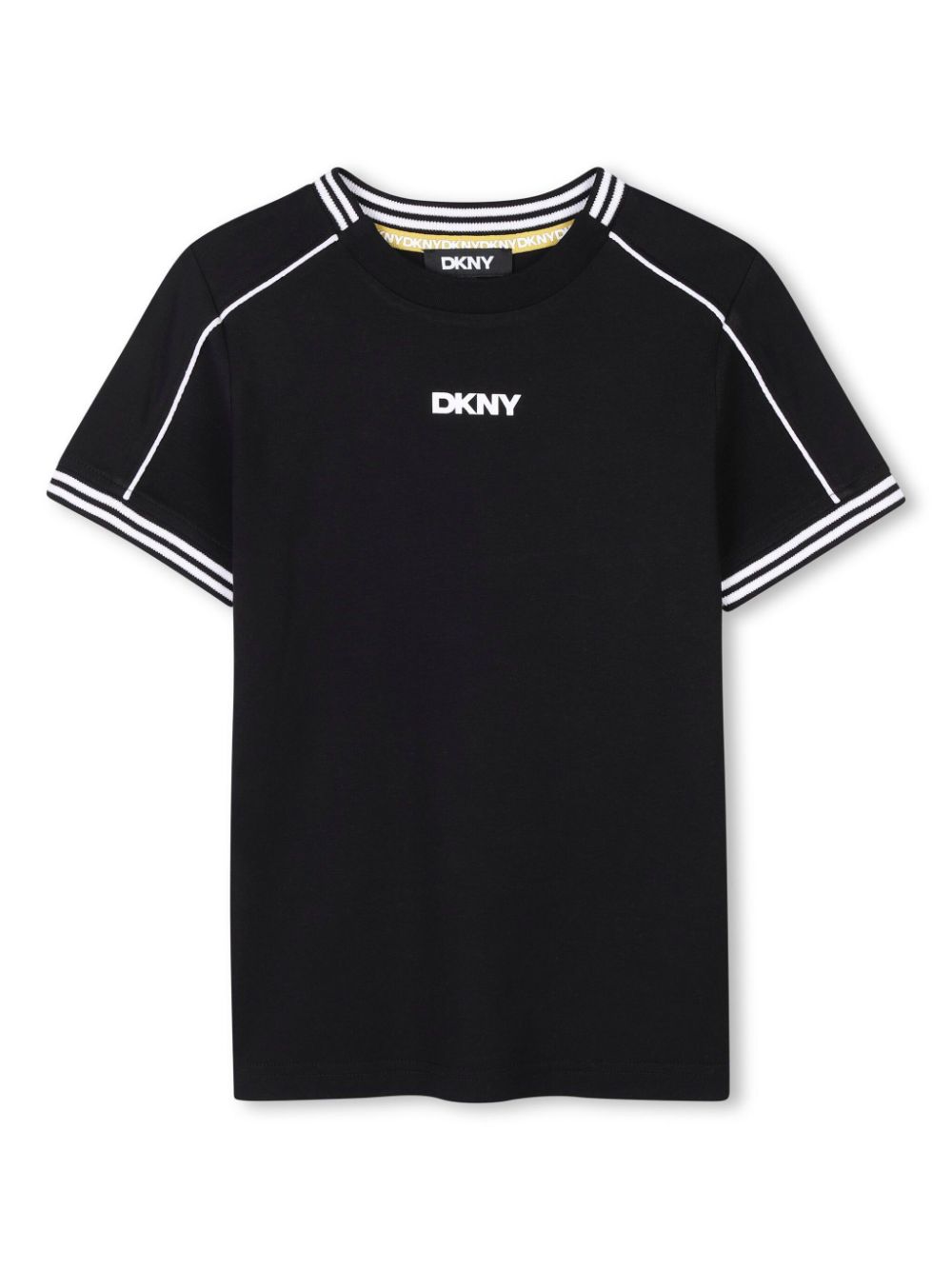 Dkny Kids T-shirt met logoprint Zwart