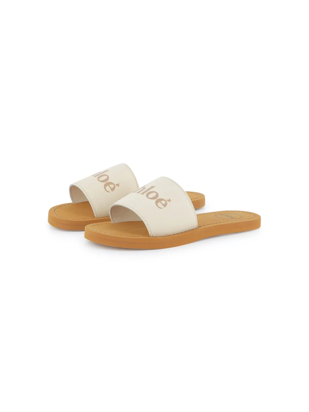 Chloé Kids Flip-Flops mit Logo-Print | Image 7