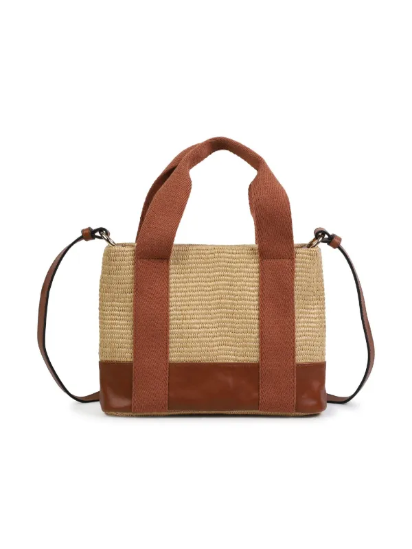 Chloé Kids ロゴ ショルダーバッグ | ニュートラル | FARFETCH JP