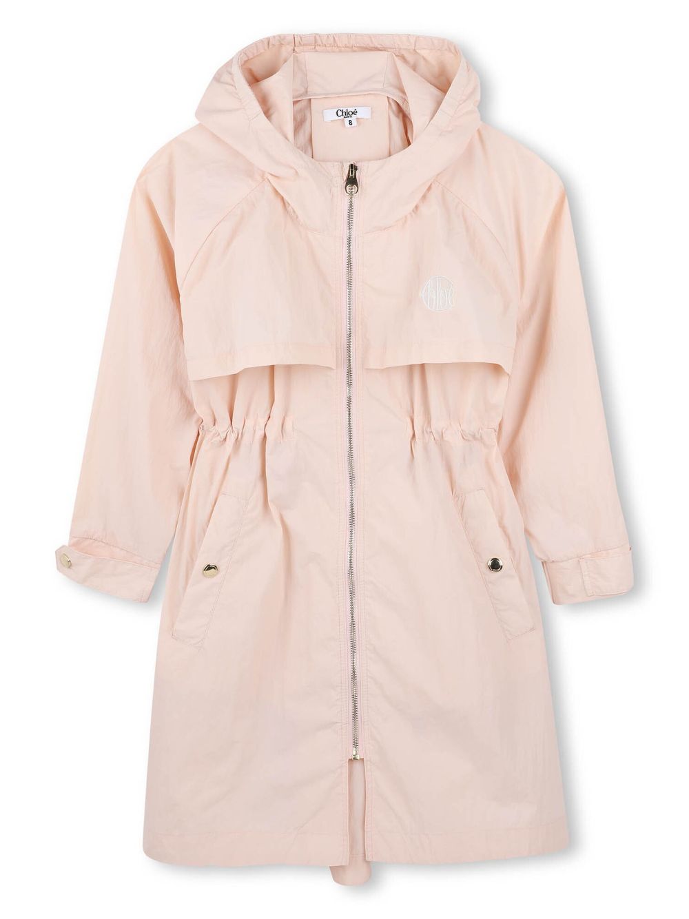 Chloé Kids hooded windbreaker - Pink