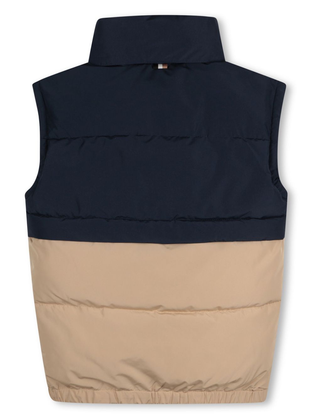 BOSS Kidswear Gilet met colourblocking - Blauw