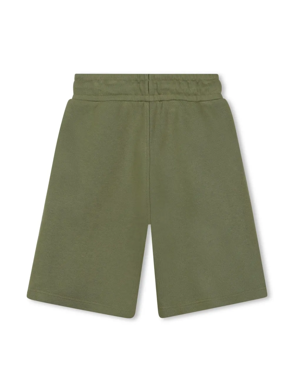 BOSS Kidswear Shorts met logoprint - Groen