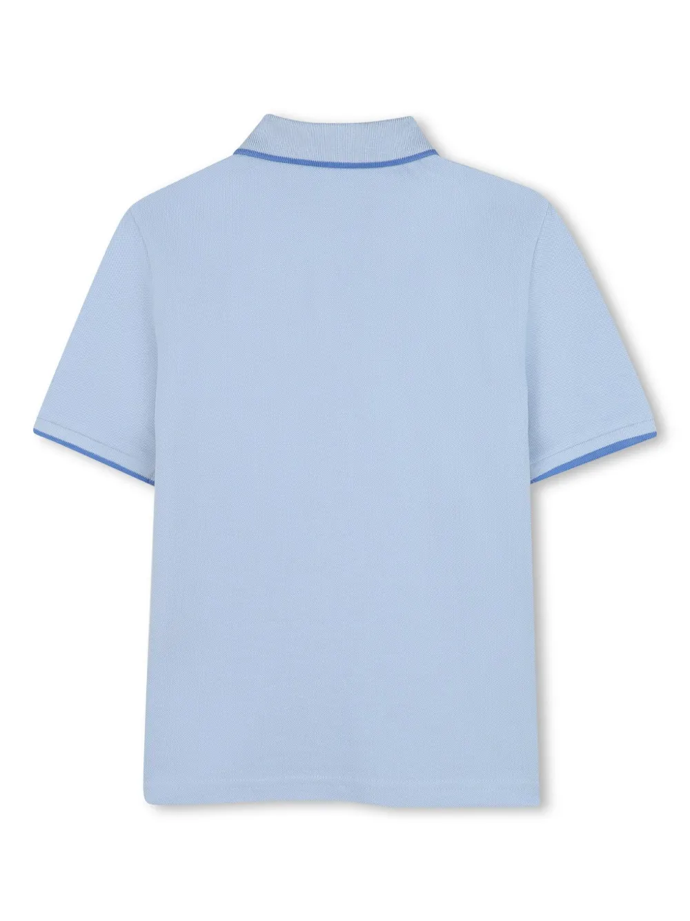 BOSS Kidswear Poloshirt met korte mouwen - Blauw