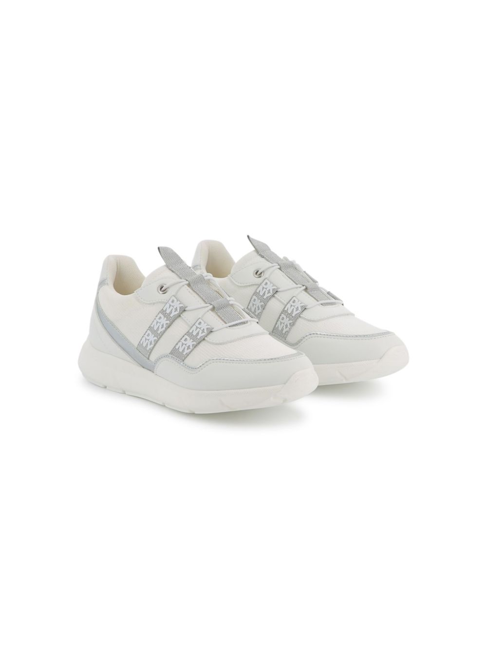 Dkny Kids logo-tape sneakers White