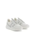 Dkny Kids logo-tape sneakers - White