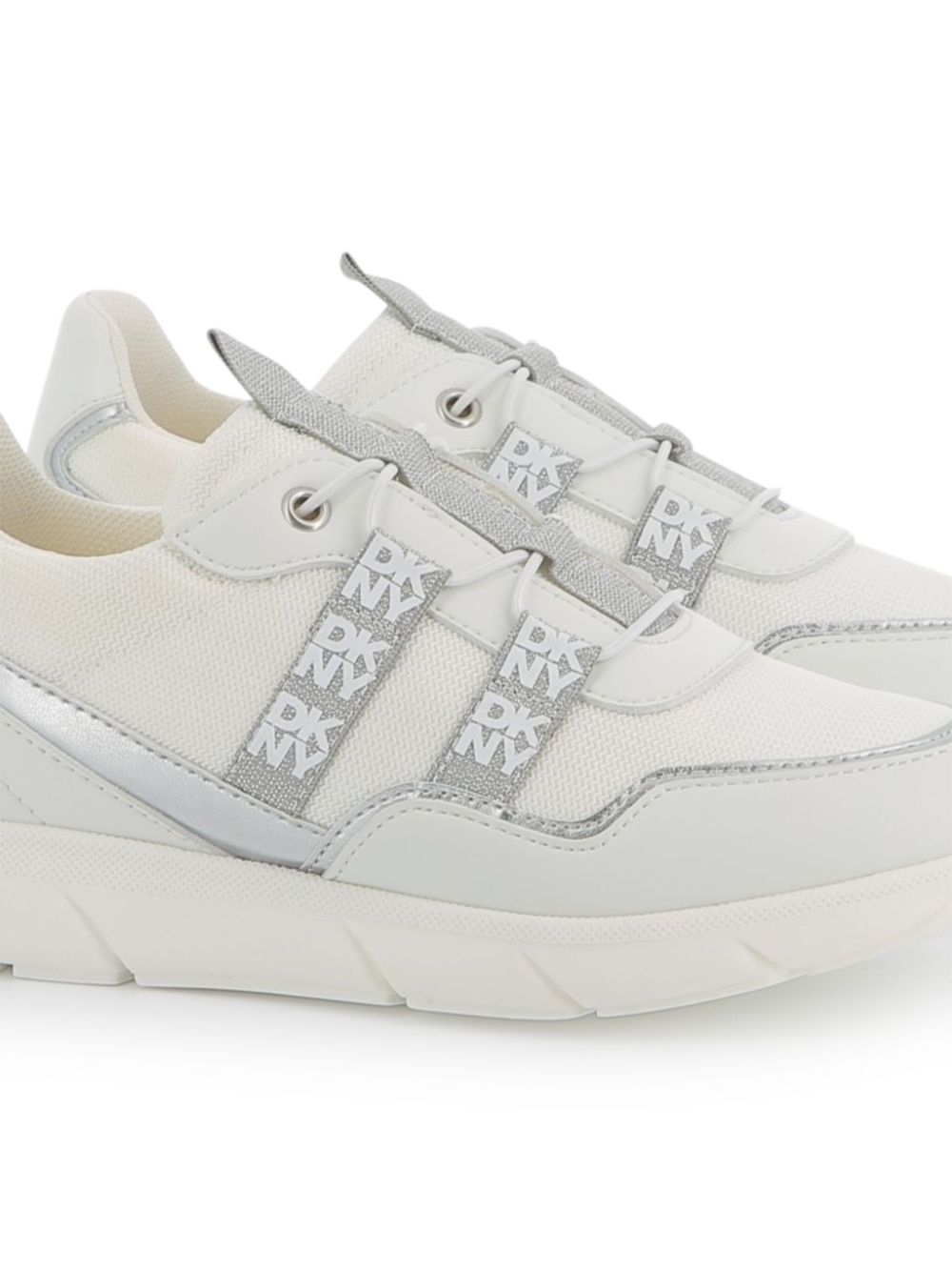 Dkny Kids Sneakers met logoband - Wit