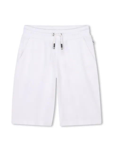 BOSS Kidswear shorts deportivos con logo bordado