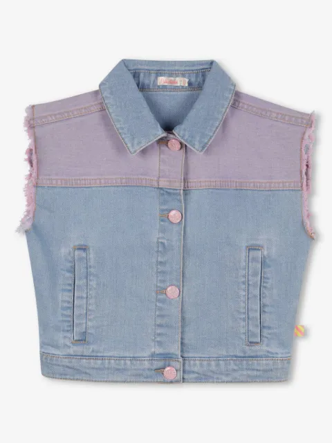 Billieblush sequin-embellished gilet