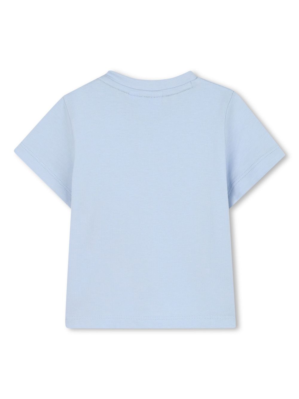 BOSS Kidswear T-shirt met logoprint - Blauw