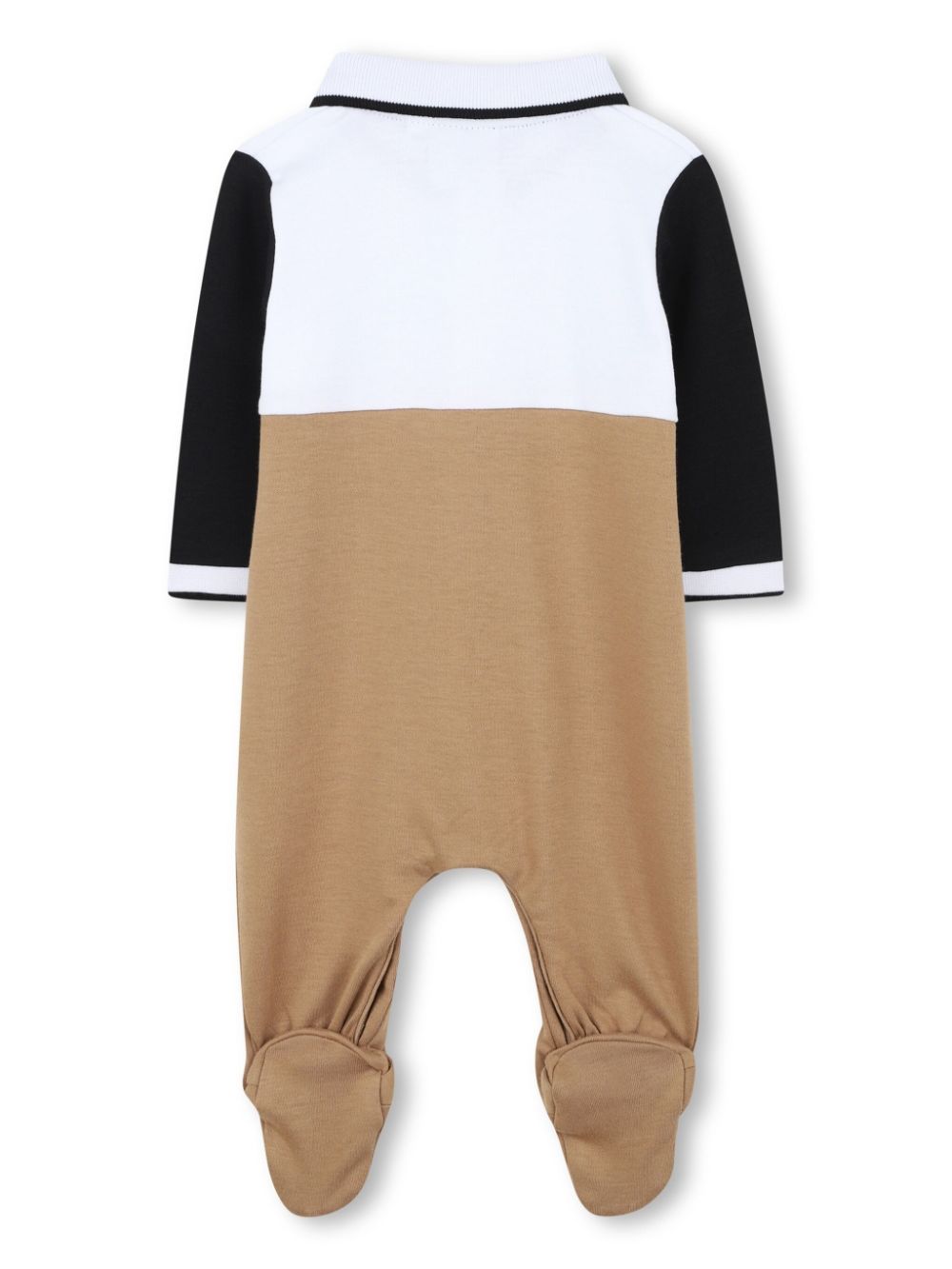 BOSS Kidswear colourblock pajamas - Neutrals