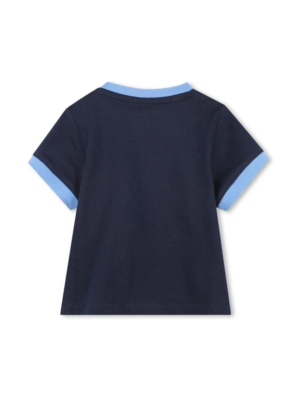 BOSS Kidswear T-shirt met logoprint - Blauw