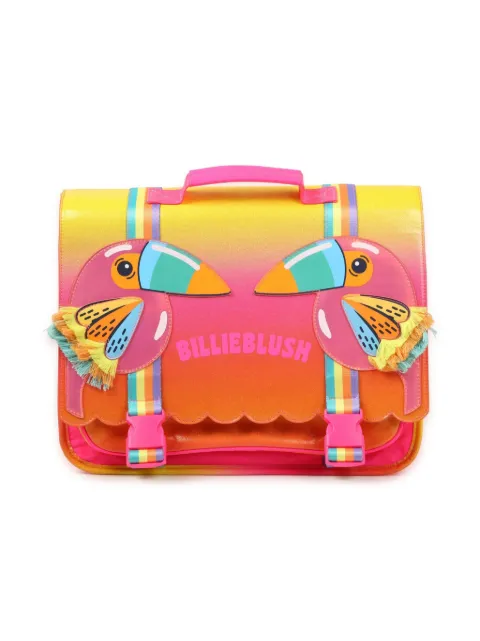 Billieblush mochila con logo estampado