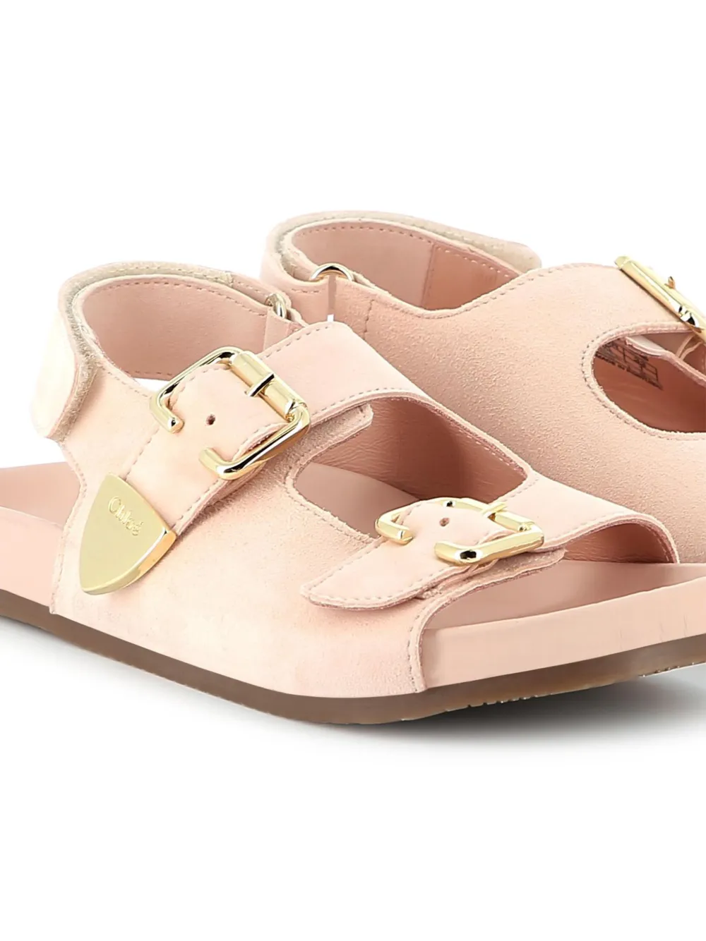 Chloé Kids Slingback slippers - Roze