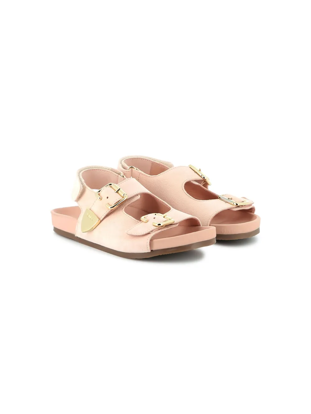 Chloé Kids Slingback slippers Roze