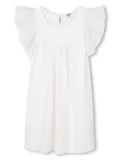 Chloé Kids organic-cotton dress - White