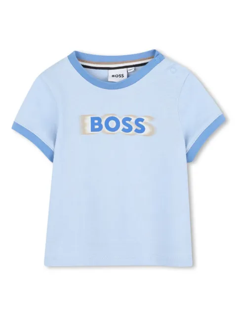 BOSS Kidswear logo-print T-shirt
