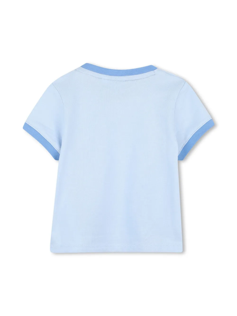 BOSS Kidswear T-shirt met logoprint - Blauw