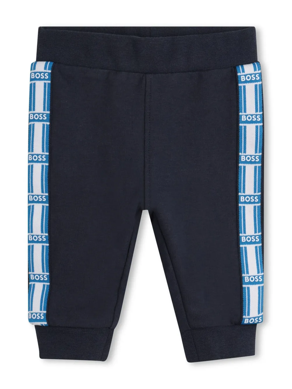 BOSS Kidswear Trainingspak met logoprint Blauw