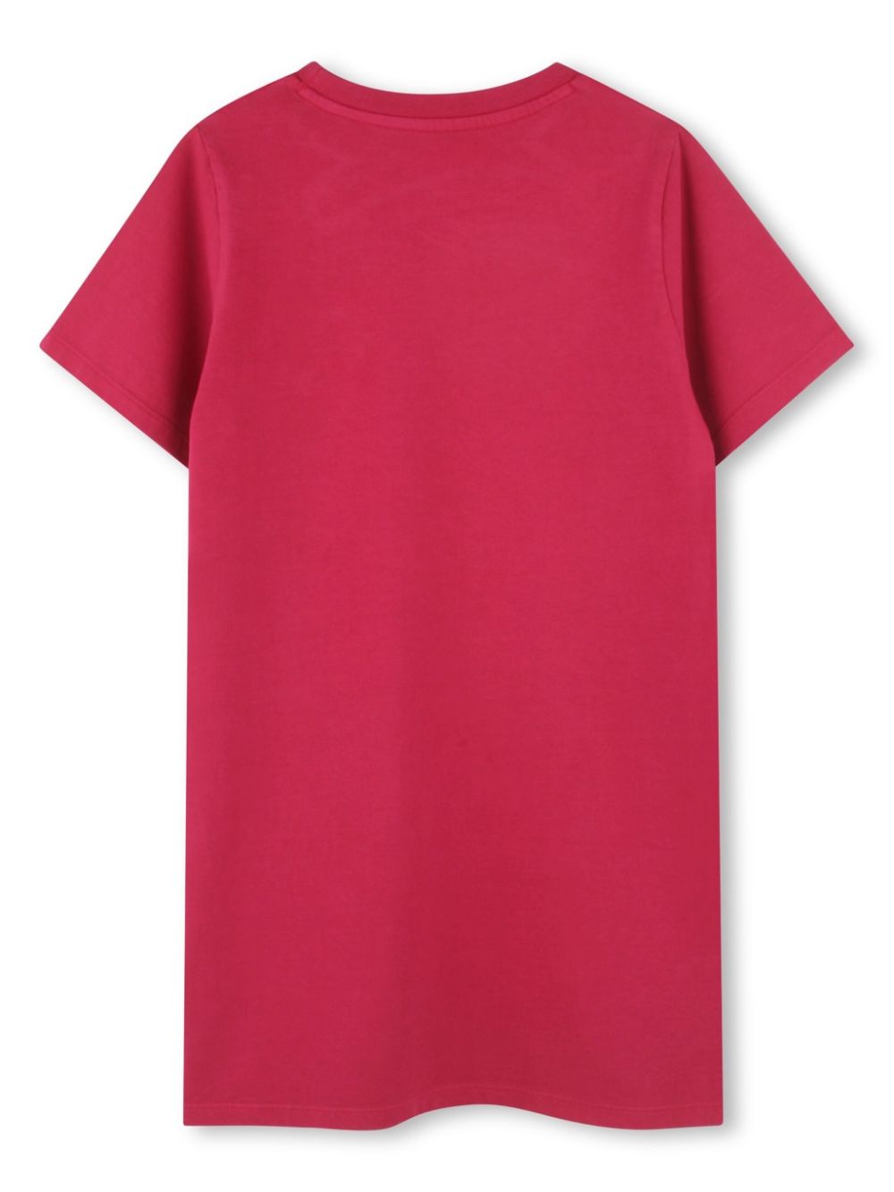 Zadig & Voltaire Kids slogan-print T-shirt dress - Rood