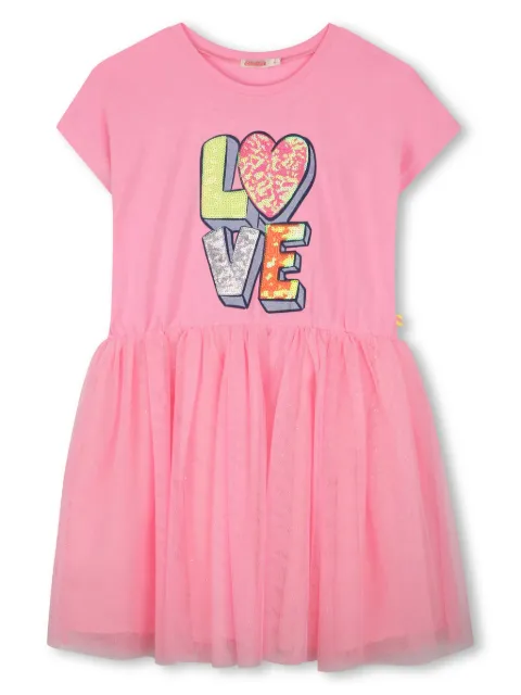 Billieblush sequin print dress