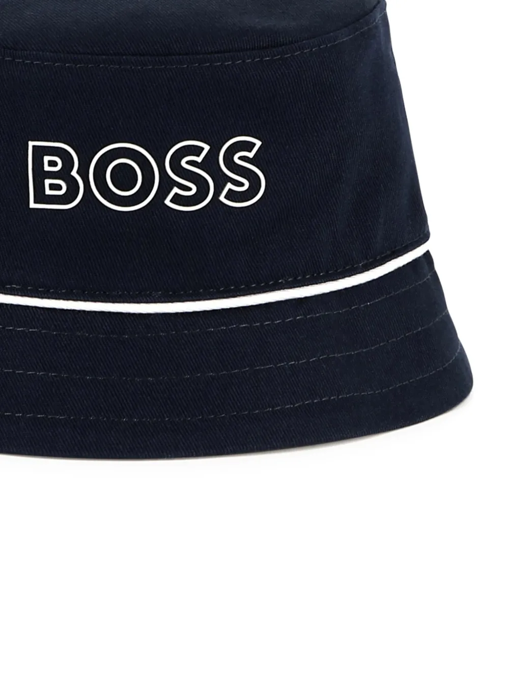 BOSS Kidswear Omkeerbare vissershoed Blauw