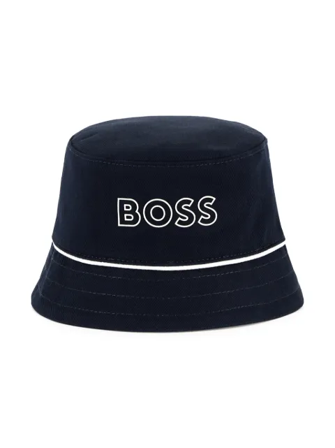 BOSS Kidswear Chapéu bucket dupla face