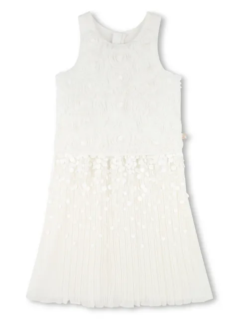 Billieblush floral-appliqué dress