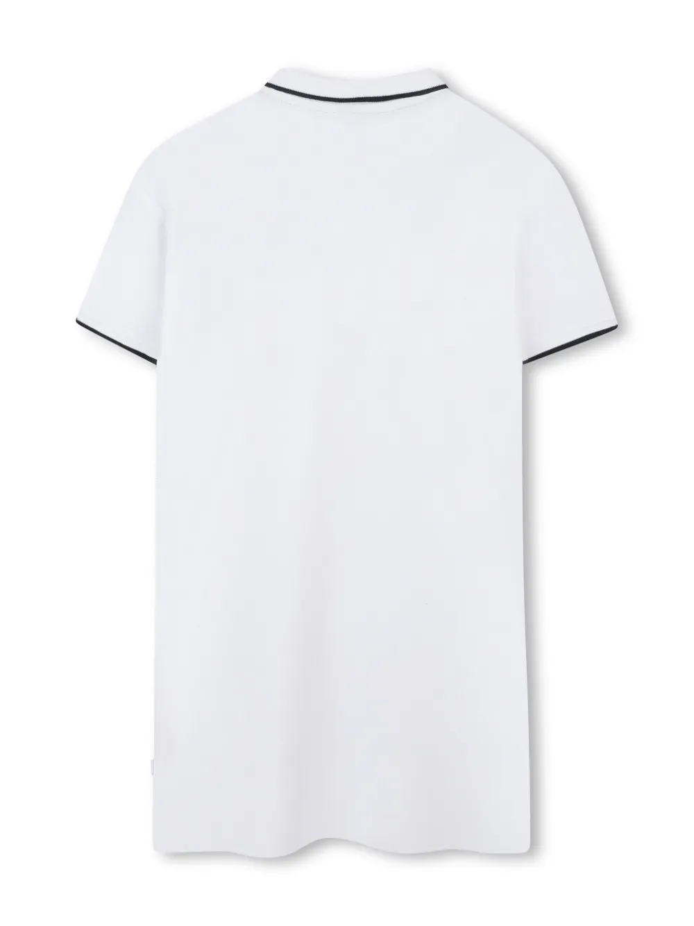 bosskidswear BOSS Kidswear Jurk met geborduurd logo - Wit