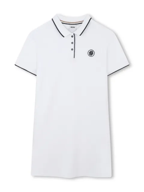 BOSS Kidswear logo-embroidered dress