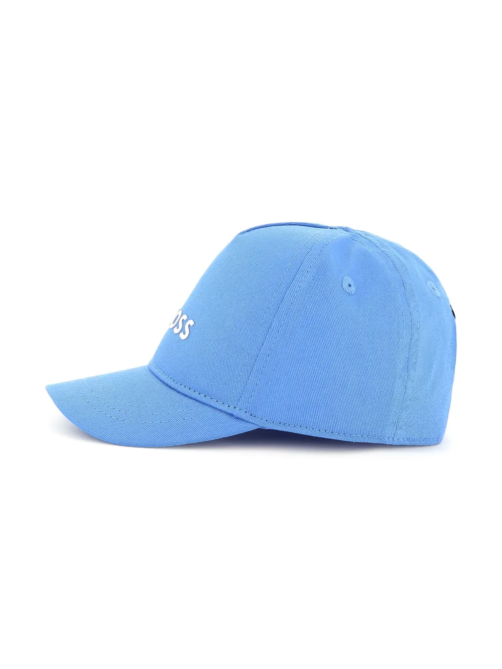 BOSS Kidswear Honkbalpet met logo-applicatie Blauw