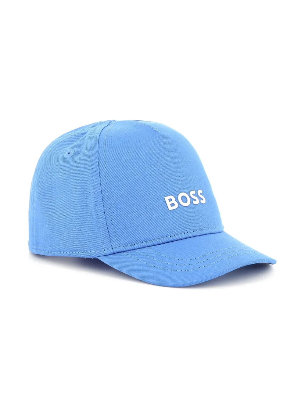 BOSS Kidswear Honkbalpet met logo-applicatie Blauw