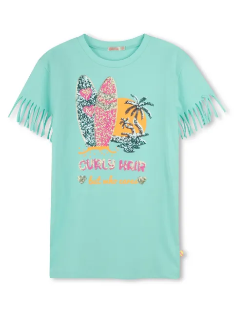 Billieblush graphic-print dress