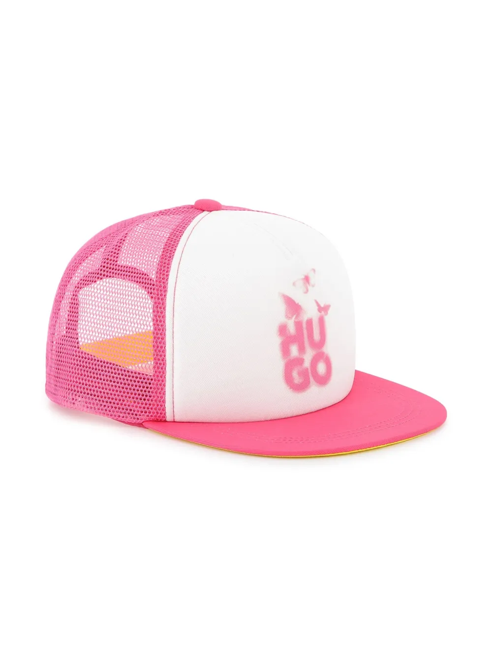 HUGO KIDS Pet met logoprint Roze