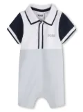 BOSS Kidswear colourblock romper - Blue