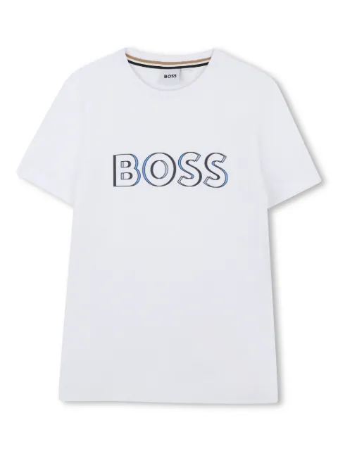 BOSS Kidswear playera manga corta