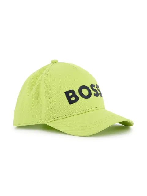 BOSS Kidswear gorra con logo estampado