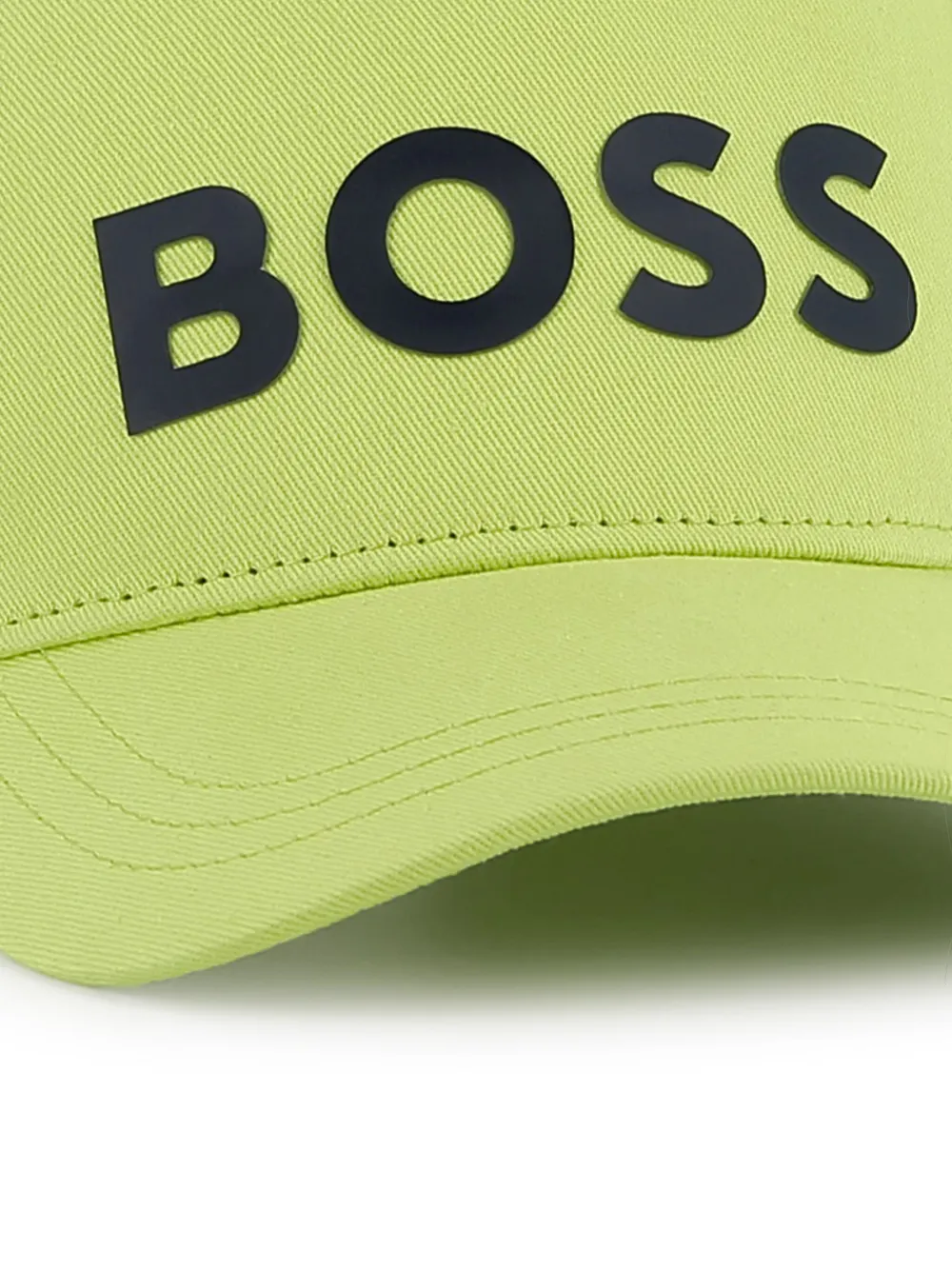 BOSS Kidswear Honkbalpet met logoprint Groen