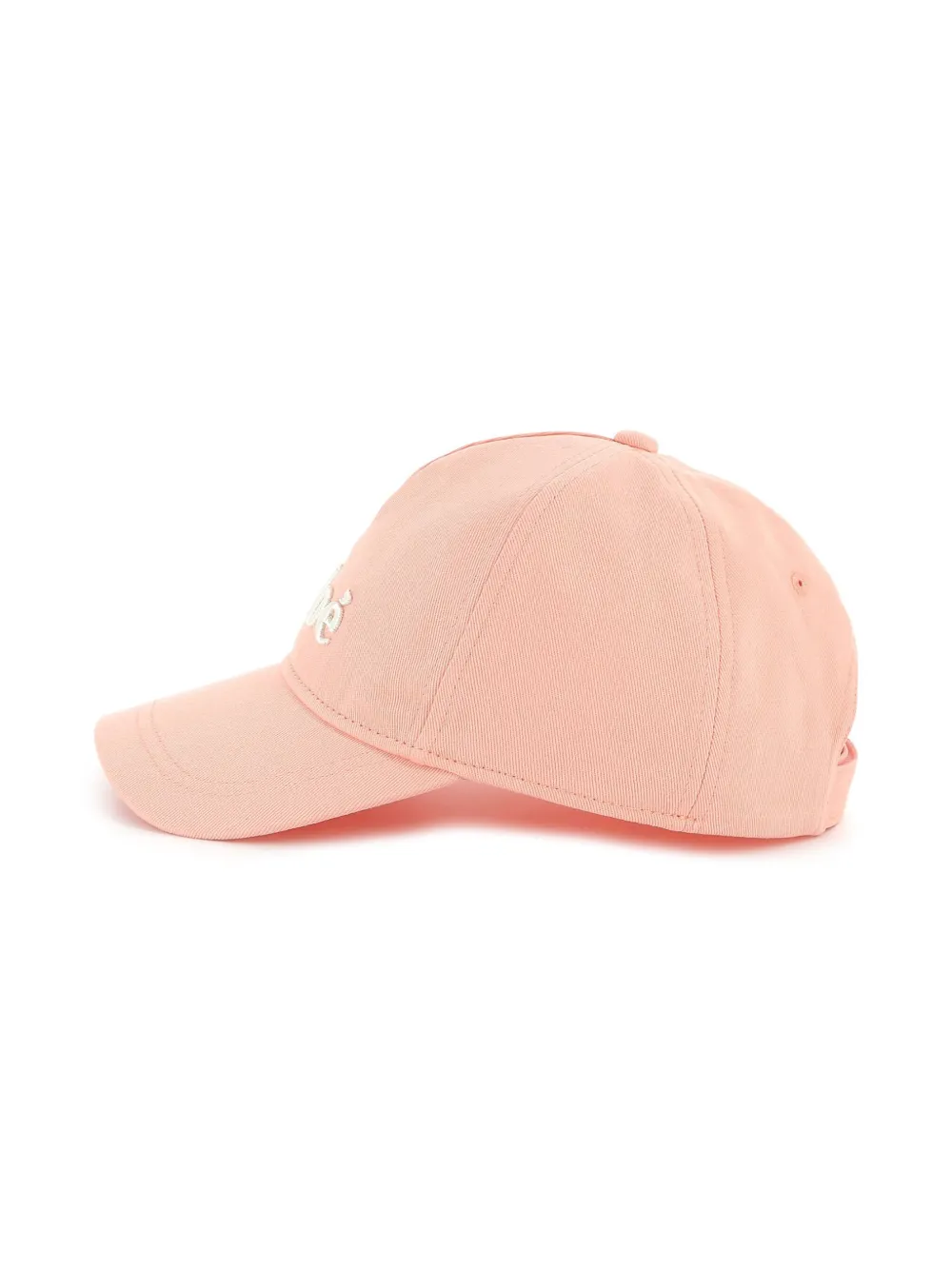 Chloé Kids Honkbalpet met geborduurd logo Roze