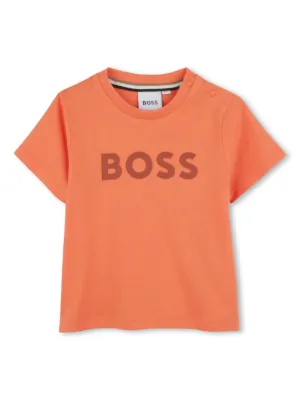 BOSS Kidswear logo-print T-shirt