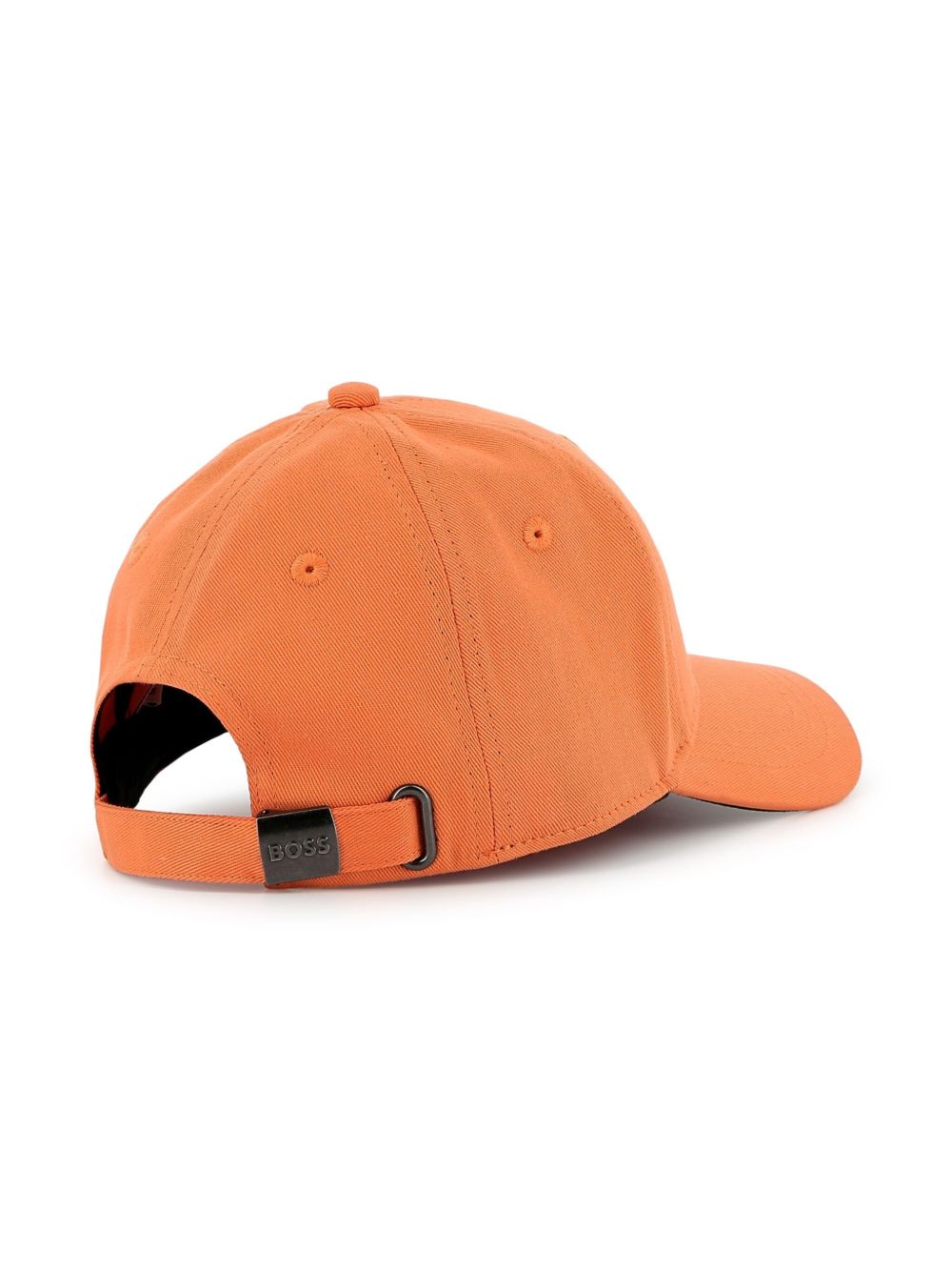 BOSS Kidswear Honkbalpet met logopatch - Oranje